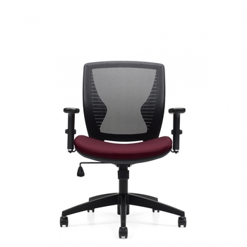 Photo of stradic-mesh-back-tilter gallery image 3. Gallery 1. Details at Oburo, your expert in office, medical clinic and classroom furniture in Montreal.