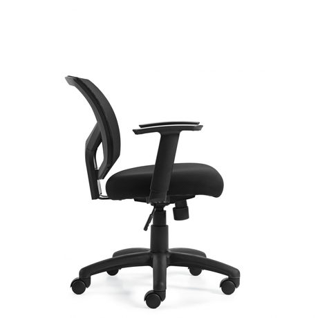 Photo of bolt-mesh-back-tilter gallery image 1. Gallery 3. Details at Oburo, your expert in office, medical clinic and classroom furniture in Montreal.
