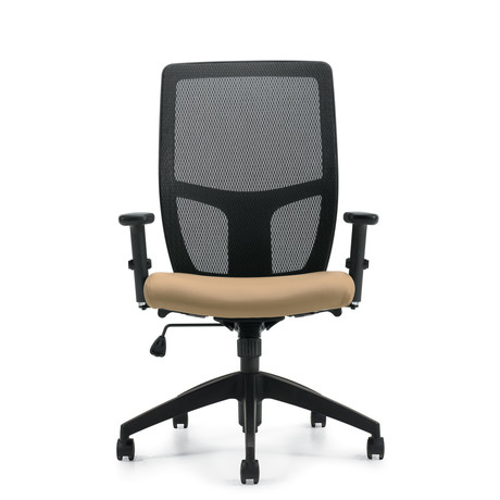 Photo of format-high-mesh-back-synchro-tilter gallery image 9. Gallery 1. Details at Oburo, your expert in office, medical clinic and classroom furniture in Montreal.
