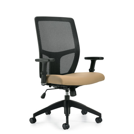 Photo of format-high-mesh-back-synchro-tilter gallery image 8. Gallery 2. Details at Oburo, your expert in office, medical clinic and classroom furniture in Montreal.