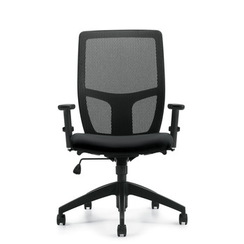 Photo of format-high-mesh-back-synchro-tilter gallery image 6. Gallery 4. Details at Oburo, your expert in office, medical clinic and classroom furniture in Montreal.