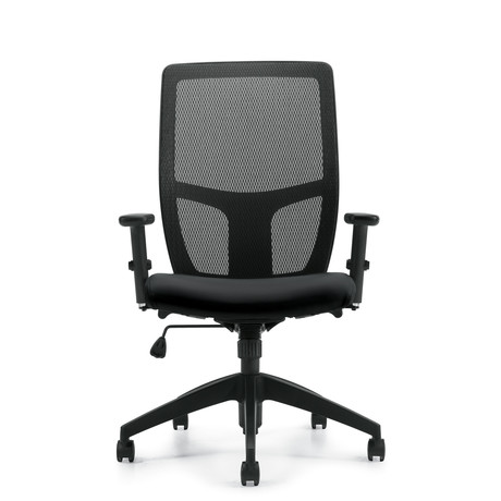 Photo of format-high-mesh-back-synchro-tilter gallery image 6. Gallery 4. Details at Oburo, your expert in office, medical clinic and classroom furniture in Montreal.