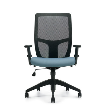 Photo of format-high-mesh-back-synchro-tilter gallery image 3. Gallery 7. Details at Oburo, your expert in office, medical clinic and classroom furniture in Montreal.