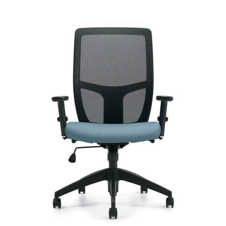 Photo of format-high-mesh-back-synchro-tilter gallery image 3. Gallery 7. Details at Oburo, your expert in office, medical clinic and classroom furniture in Montreal.