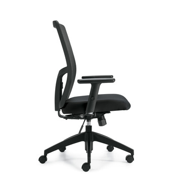 Photo of format-high-mesh-back-synchro-tilter gallery image 4. Gallery 6. Details at Oburo, your expert in office, medical clinic and classroom furniture in Montreal.