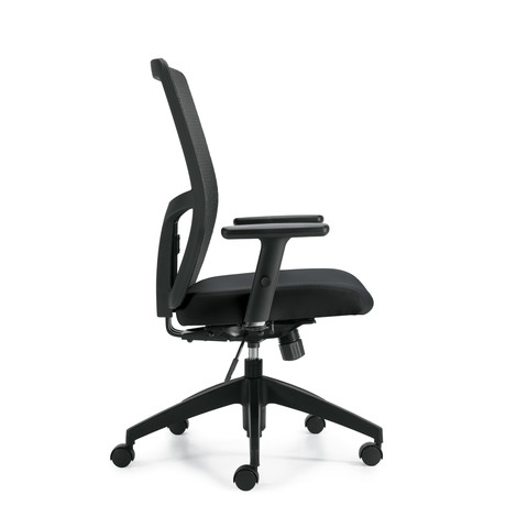 Photo of format-high-mesh-back-synchro-tilter gallery image 4. Gallery 6. Details at Oburo, your expert in office, medical clinic and classroom furniture in Montreal.