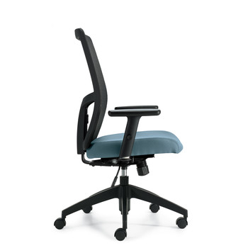 Photo of format-high-mesh-back-synchro-tilter gallery image 1. Gallery 9. Details at Oburo, your expert in office, medical clinic and classroom furniture in Montreal.