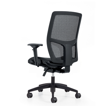 Photo de format-fauteuil-a-basculement-synchronise-avec-capteur-de-poids-assise-et-dossier-haut-en-tissu-maille image de galerie 1. Gallery 4. Tous les détails chez Oburo, expert en mobilier de bureau pour la clinique ou la salle de classe à Montréal.
