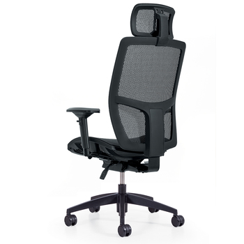 Photo of format-high-back-weight-sensing-synchro-tilter-with-headrest-mesh-seat-and-back gallery image 1. Gallery 4. Details at Oburo, your expert in office, medical clinic and classroom furniture in Montreal.