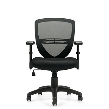 Photo of petra-mesh-back-tilter gallery image 3. Gallery 1. Details at Oburo, your expert in office, medical clinic and classroom furniture in Montreal.