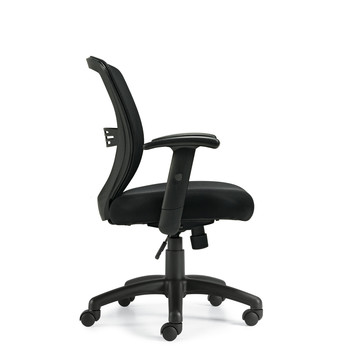 Photo of petra-mesh-back-tilter gallery image 1. Gallery 3. Details at Oburo, your expert in office, medical clinic and classroom furniture in Montreal.