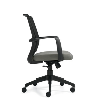 Photo of safari-medium-mesh-back-tilter gallery image 4. Gallery 3. Details at Oburo, your expert in office, medical clinic and classroom furniture in Montreal.