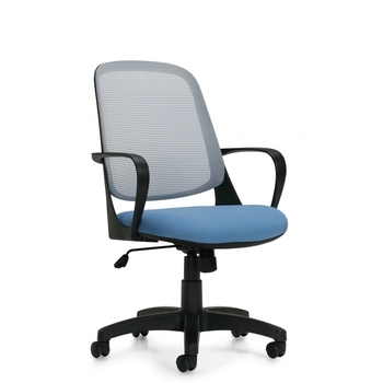 Photo of amira-medium-mesh-back-tilter gallery image 7. Gallery 2. Details at Oburo, your expert in office, medical clinic and classroom furniture in Montreal.