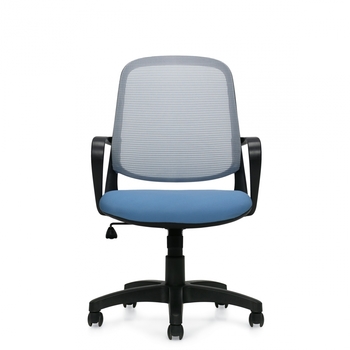 Photo of amira-medium-mesh-back-tilter gallery image 8. Gallery 1. Details at Oburo, your expert in office, medical clinic and classroom furniture in Montreal.