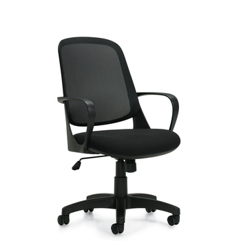 Photo of amira-medium-mesh-back-tilter gallery image 3. Gallery 6. Details at Oburo, your expert in office, medical clinic and classroom furniture in Montreal.