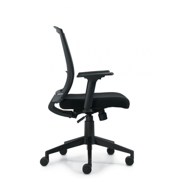 Photo of toma-mesh-back-synchro-tilter gallery image 1. Gallery 3. Details at Oburo, your expert in office, medical clinic and classroom furniture in Montreal.