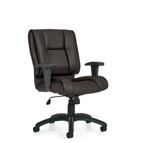 Photo de ashmont-fauteuil-de-direction-basculant-a-dossier-moyen image de galerie 5. Gallery 2. Tous les détails chez Oburo, expert en mobilier de bureau pour la clinique ou la salle de classe à Montréal.
