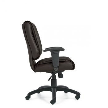 Photo de ashmont-fauteuil-de-direction-basculant-a-dossier-moyen image de galerie 4. Gallery 3. Tous les détails chez Oburo, expert en mobilier de bureau pour la clinique ou la salle de classe à Montréal.