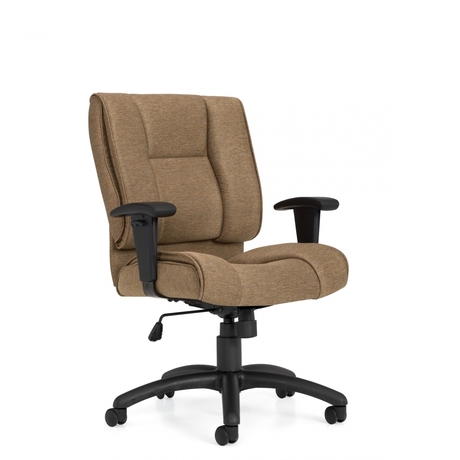 Photo de ashmont-fauteuil-de-direction-basculant-a-dossier-moyen image de galerie 2. Gallery 5. Tous les détails chez Oburo, expert en mobilier de bureau pour la clinique ou la salle de classe à Montréal.