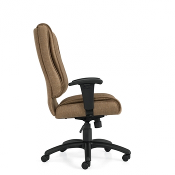 Photo de ashmont-fauteuil-de-direction-basculant-a-dossier-haut image de galerie 1. Gallery 9. Tous les détails chez Oburo, expert en mobilier de bureau pour la clinique ou la salle de classe à Montréal.