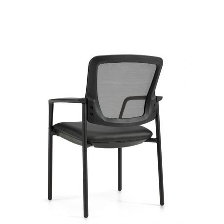 Photo de eor-fauteuil-d-invite-a-dossier-en-tissu-maille image de galerie 2. Gallery 3. Tous les détails chez Oburo, expert en mobilier de bureau pour la clinique ou la salle de classe à Montréal.