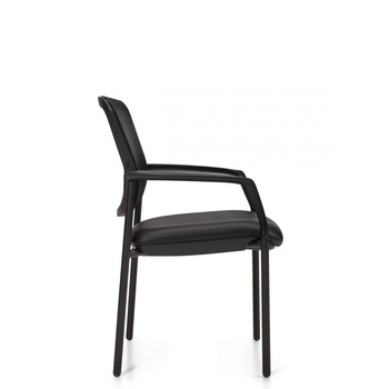 Photo de eor-fauteuil-d-invite-a-dossier-en-tissu-maille image de galerie 1. Gallery 4. Tous les détails chez Oburo, expert en mobilier de bureau pour la clinique ou la salle de classe à Montréal.