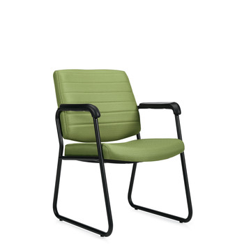 Photo de caman-fauteuil-d-invites-a-dossier-moyen image de galerie 5. Gallery 2. Tous les détails chez Oburo, expert en mobilier de bureau pour la clinique ou la salle de classe à Montréal.