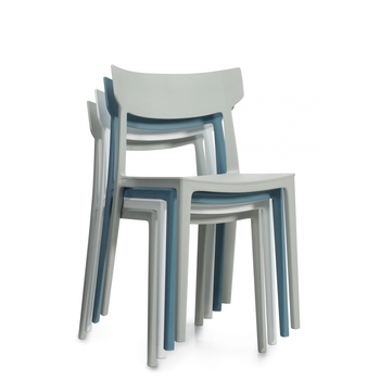 Photo de kylie-chaises-empilables-legeres-et-polyvalentes-gris image de galerie 7. Gallery 6. Tous les détails chez Oburo, expert en mobilier de bureau pour la clinique ou la salle de classe à Montréal.
