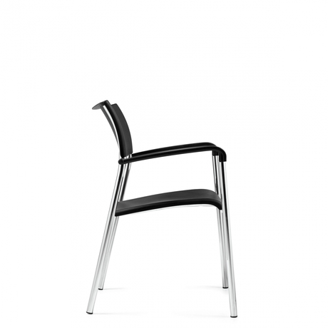 Photo of dori-2-stacking-armchair gallery image 1. Gallery 3. Details at Oburo, your expert in office, medical clinic and classroom furniture in Montreal.