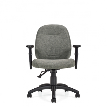 Photo de part-time-fauteuil-fonctionnel-a-dossier-posture image de galerie 3. Gallery 1. Tous les détails chez Oburo, expert en mobilier de bureau pour la clinique ou la salle de classe à Montréal.
