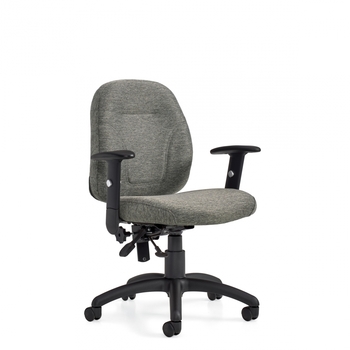Photo de part-time-fauteuil-fonctionnel-a-dossier-posture image de galerie 2. Gallery 2. Tous les détails chez Oburo, expert en mobilier de bureau pour la clinique ou la salle de classe à Montréal.