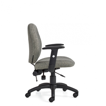 Photo de part-time-fauteuil-fonctionnel-a-dossier-posture image de galerie 1. Gallery 3. Tous les détails chez Oburo, expert en mobilier de bureau pour la clinique ou la salle de classe à Montréal.