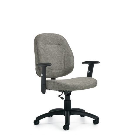 Photo de part-time-fauteuil-fonctionnel-avec-accoudoirs-a-hauteur-reglable image de galerie 2. Gallery 2. Tous les détails chez Oburo, expert en mobilier de bureau pour la clinique ou la salle de classe à Montréal.