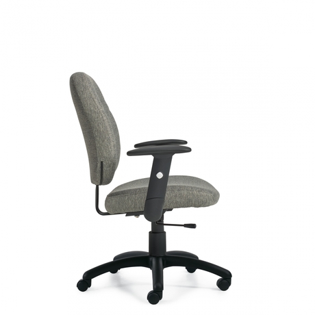 Photo de part-time-fauteuil-fonctionnel-avec-accoudoirs-a-hauteur-reglable image de galerie 1. Gallery 3. Tous les détails chez Oburo, expert en mobilier de bureau pour la clinique ou la salle de classe à Montréal.
