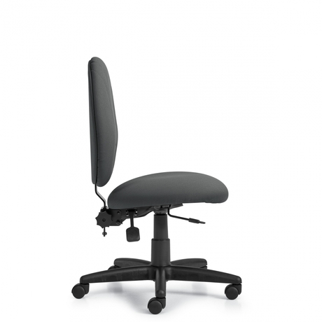 Photo of beta-armless-high-back-posture-task gallery image 1. Gallery 3. Details at Oburo, your expert in office, medical clinic and classroom furniture in Montreal.