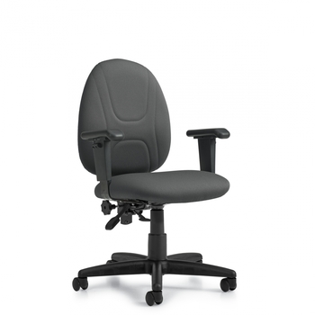 Photo de beta-fauteuil-fonctionnel-a-dossier-posture-haut image de galerie 2. Gallery 2. Tous les détails chez Oburo, expert en mobilier de bureau pour la clinique ou la salle de classe à Montréal.