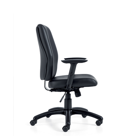 Photo de marlee-fauteuil-a-basculement-synchronise-a-dossier-moyen image de galerie 10. Gallery 3. Tous les détails chez Oburo, expert en mobilier de bureau pour la clinique ou la salle de classe à Montréal.