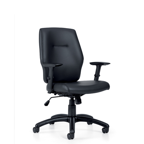 Photo de marlee-fauteuil-a-basculement-synchronise-a-dossier-moyen image de galerie 11. Gallery 2. Tous les détails chez Oburo, expert en mobilier de bureau pour la clinique ou la salle de classe à Montréal.