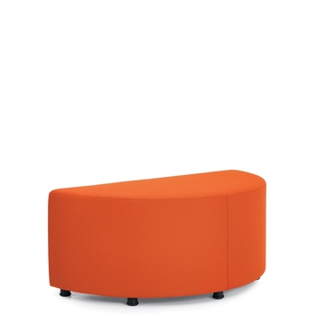 Photo of craft-half-round-40-unit gallery image 2. Gallery 2. Details at Oburo, your expert in office, medical clinic and classroom furniture in Montreal.