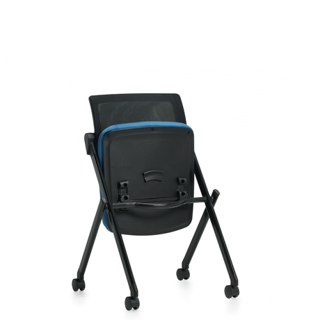 Photo of gennex-armless-nesting-guest-chair-on-casters gallery image 6. Gallery 3. Details at Oburo, your expert in office, medical clinic and classroom furniture in Montreal.