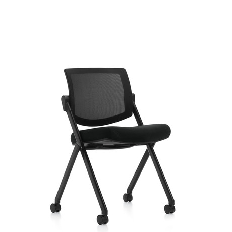 Photo of gennex-armless-nesting-guest-chair-on-casters gallery image 2. Gallery 7. Details at Oburo, your expert in office, medical clinic and classroom furniture in Montreal.